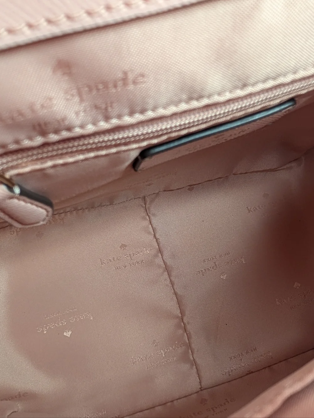 Kate Spade Lizzie Medium Saffiano Flap Backpack Blush